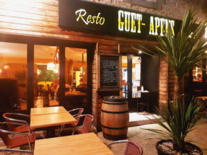 Restaurant GUET-APENS façade du batiment